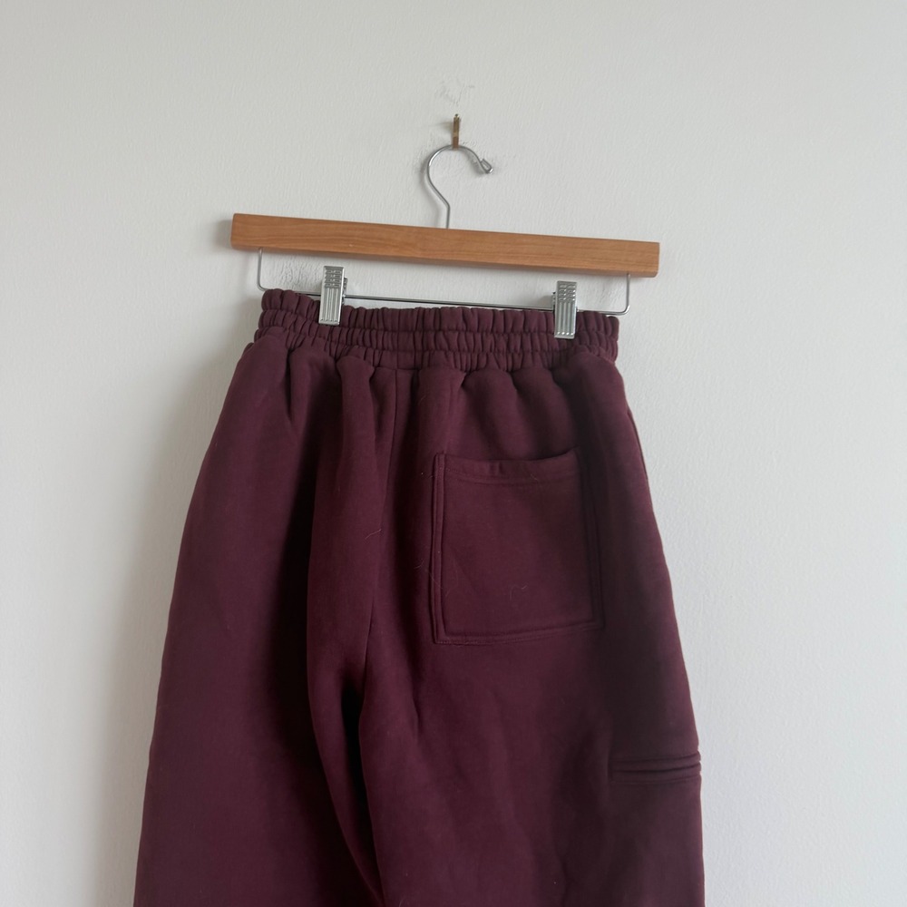 Comfrt Affirmation Straight Leg Maroon Pants Size XS - Picture 9 of 11